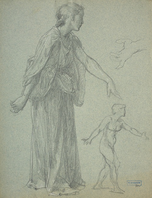 Study for Offrande à l’amour