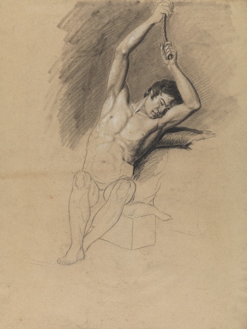 Seated nude