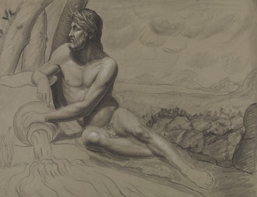 Seated nude