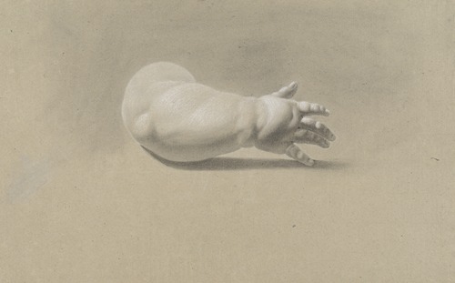 Right arm of a child