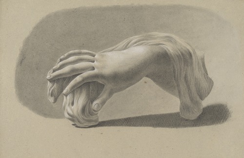 Right arm with drapery