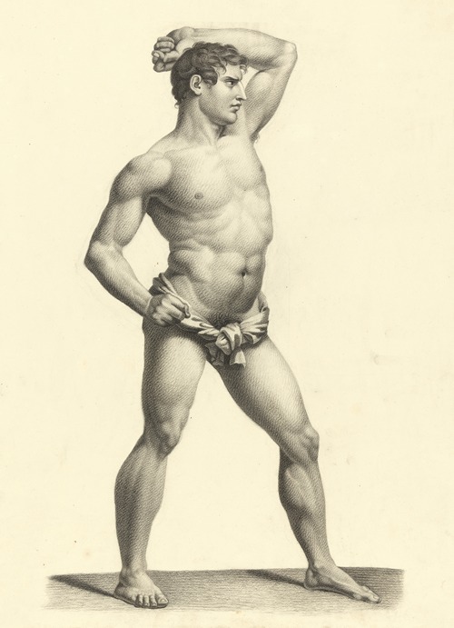Standing wrestler