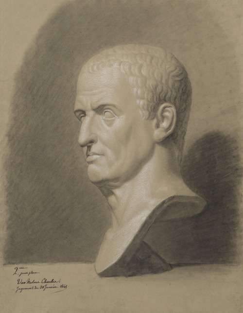 Bust of a man