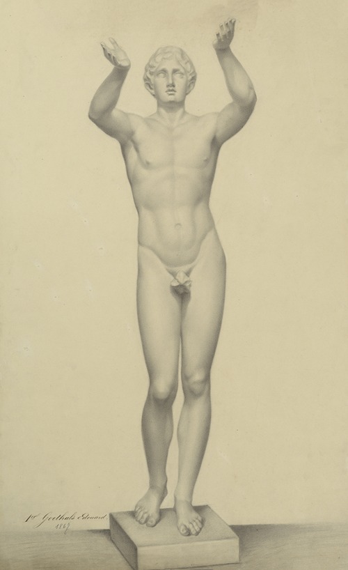 Young male nude