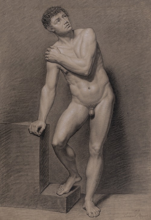 Standing male nude