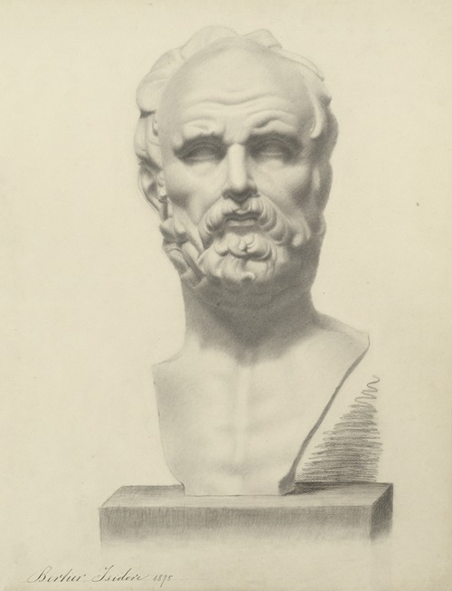 Bust of a man