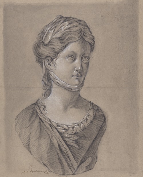 Bust of a Vestal virgin