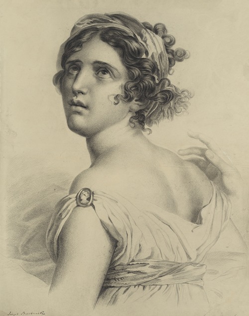 Half-figure of Corinne