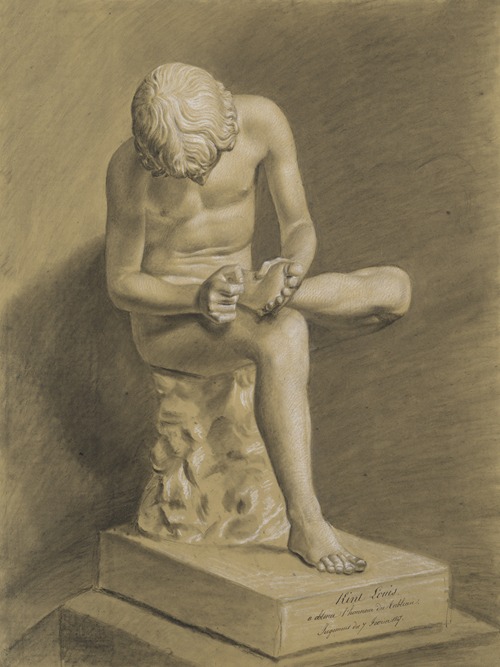 Boy with thorn