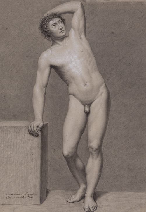 Standing male nude
