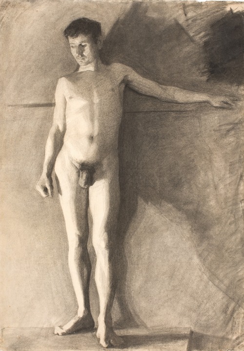 Standing male model