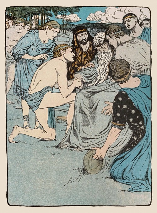 The death of king Acrisius (1901)