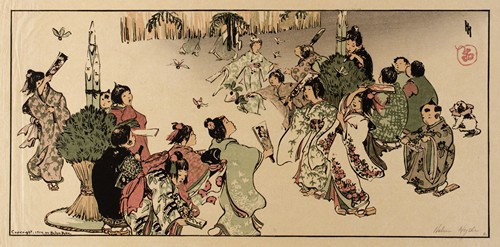 New Year’s Day in Tokyo (1914)