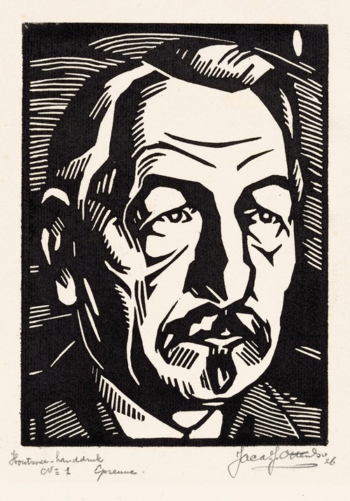Portret van Pieter Jelles Troelstra