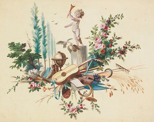 Design for a woven or printed fabric