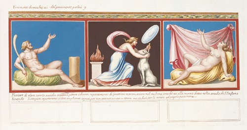 Finimento di mischi all del panimento palmi g. facciata di alora stanza anticha ornata di pittura [..] (1783)