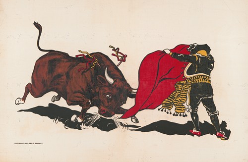 Matador and bull
