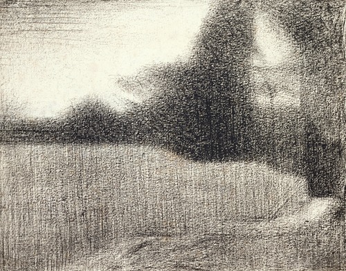 Landscape with Houses - Artvee