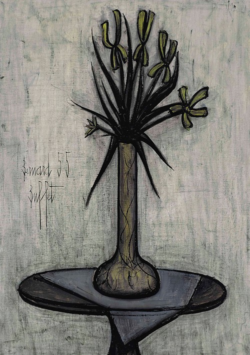 Arlequin by Bernard Buffet - Artvee