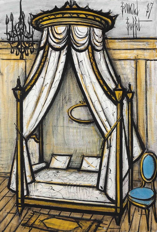 Venise, la Salute by Bernard Buffet - Artvee