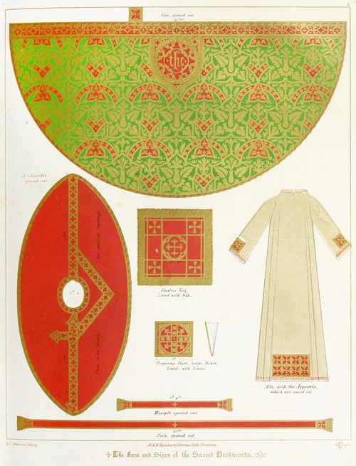 Form and Sizes of the Sacred Vestments (1846)