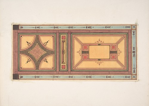 Pompeiian Design for Paneling