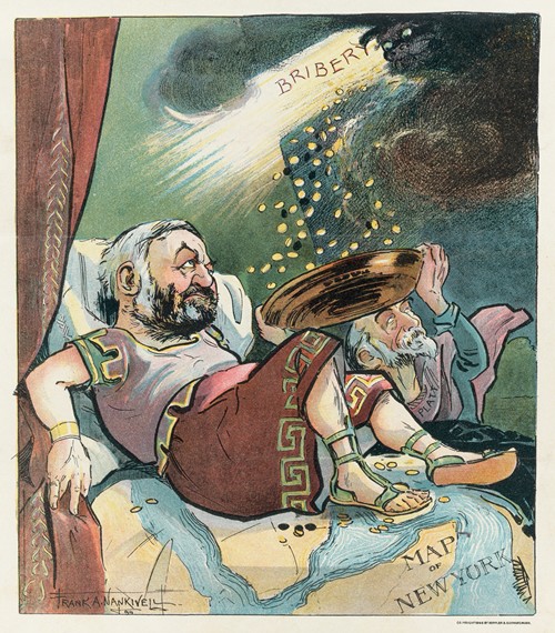 The modern Danaë and the golden rain (1899)