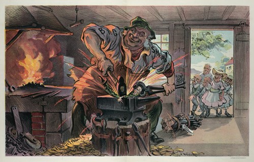 The village blacksmith
