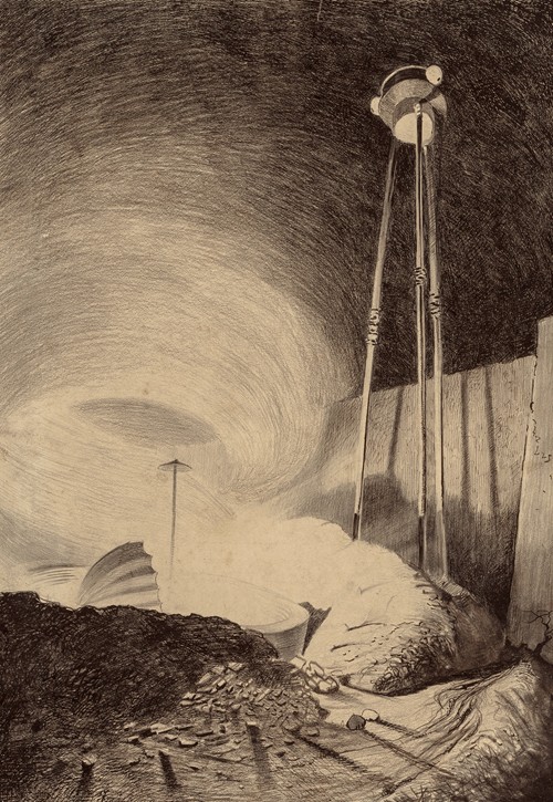Martian Viewing Vapor Cloud (1906)