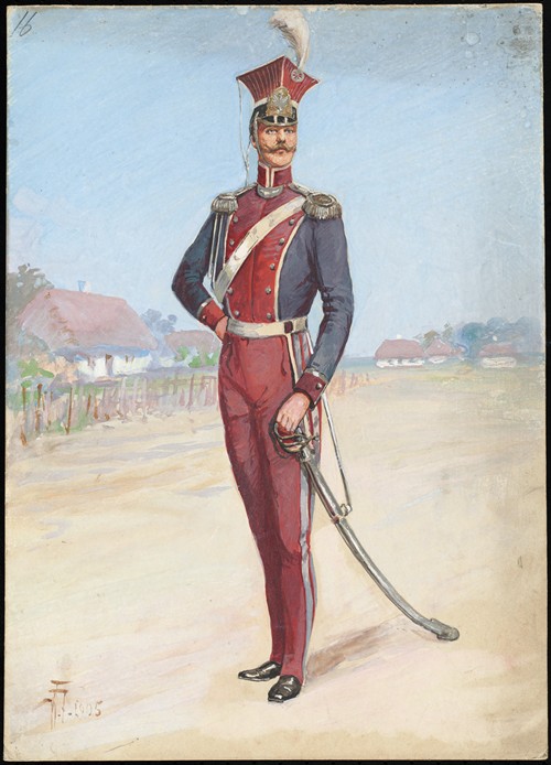 Unidentified Italian opera costume design plate 16