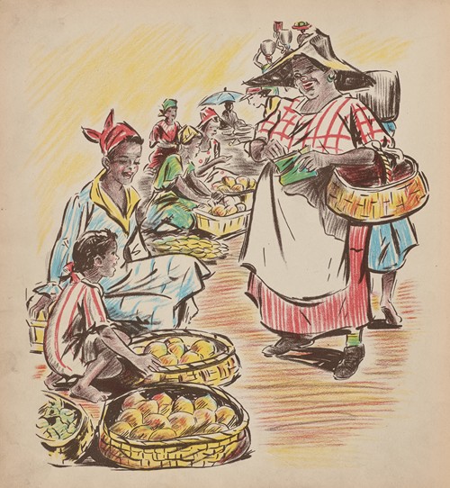 Jeanne-Marie Goes to Market pl8