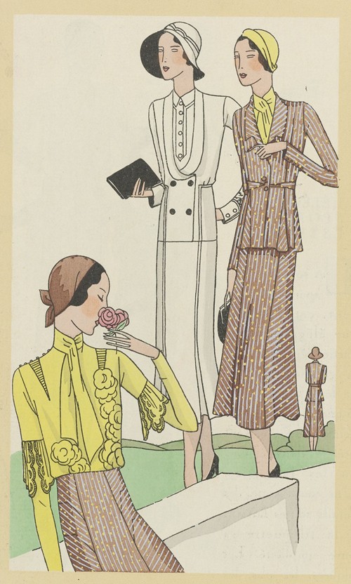 Art – Goût – Beauté, Feuillets de l’ élégance féminine, Mai 1931, No. 129, 11e Année, p. 13