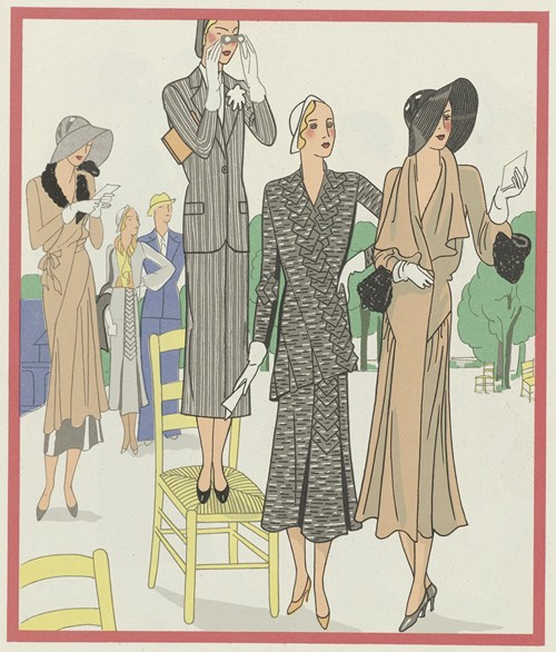 Art – Goût – Beauté, Feuillets de l’ élégance féminine, Mai 1931, No. 129, 11e Année, p. 23