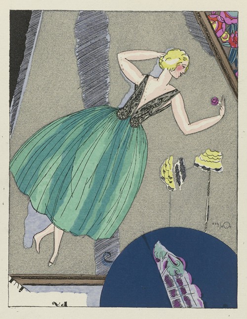 Mirage ; Robe du soir, de Paul Poiret (1920)