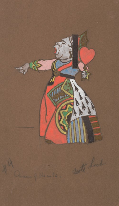 Queen of Hearts (costume design for Alice-in-Wonderland)