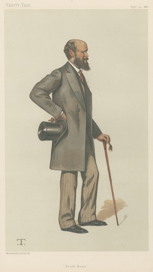 Politicians – Vanity Fair. ‘South Hants.’ Lord Henry John Montagu-Douglas-Scott. 24 September 1881