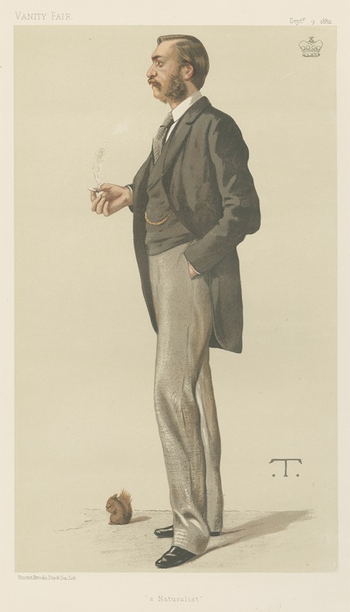 Vanity Fair – Doctors and Scientists. ‘A Naturalist’. Lord Walsingham. 9 September 1882