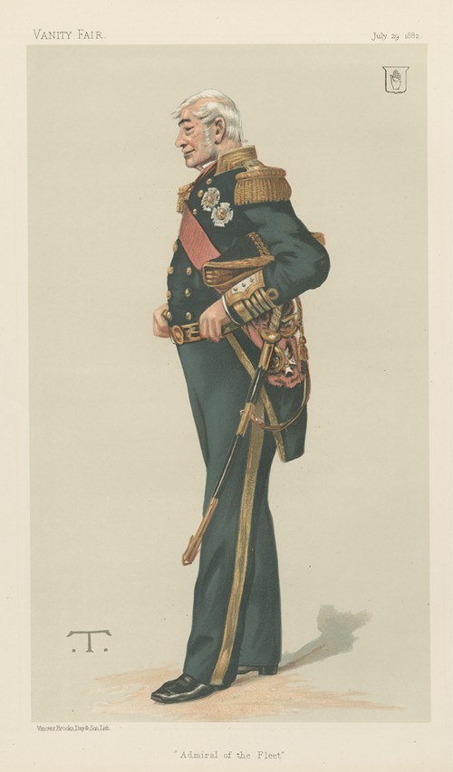 Vanity Fair; Military and Navy; ‘Admiral of the Fleet’, Sir Alexander Milne, July 29, 1882