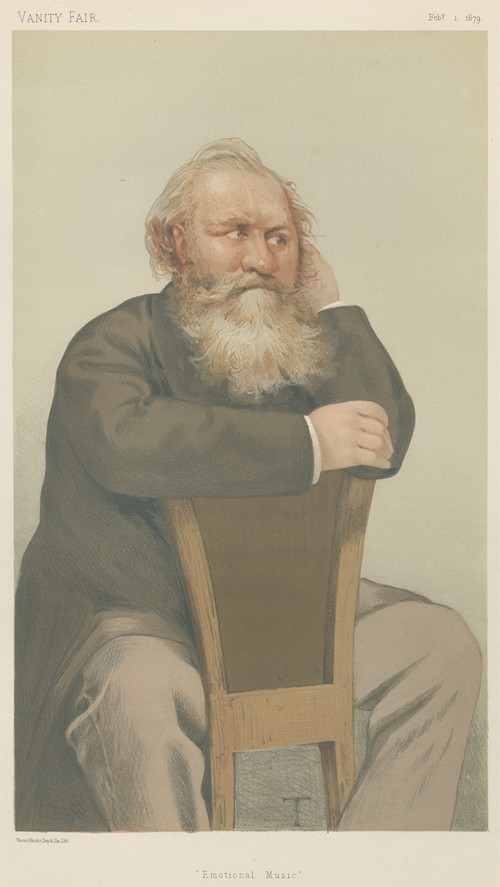 Vanity Fair; Musicians; ‘Emotional Music’, Francis Gounod, February 1, 1879