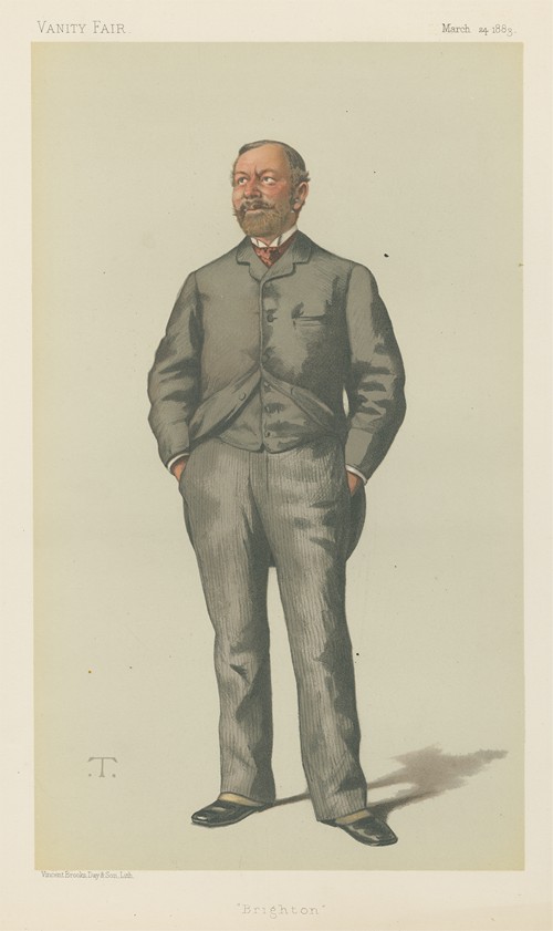 Vanity Fair; Politicians; ‘Brighton’, Mr. William Thackerey Marriot, March 24, 1833