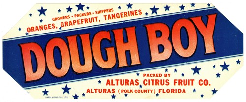 Dough Boy Citrus Label