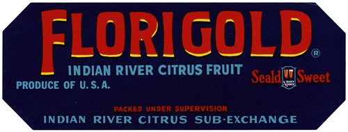 Florigold Citrus Label