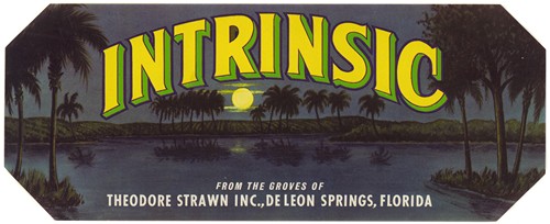 Intrinsic Brand Citrus Label