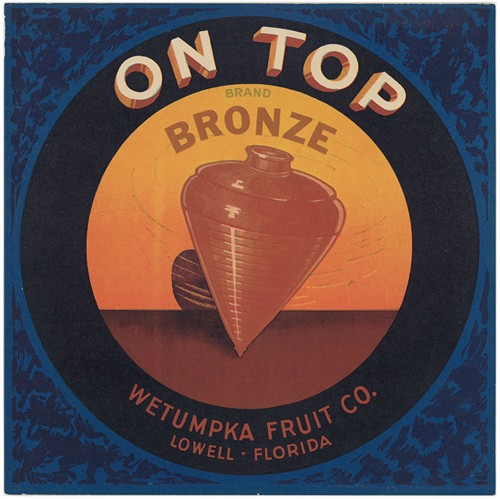 On Top Brand – Bronze Label Citrus Label