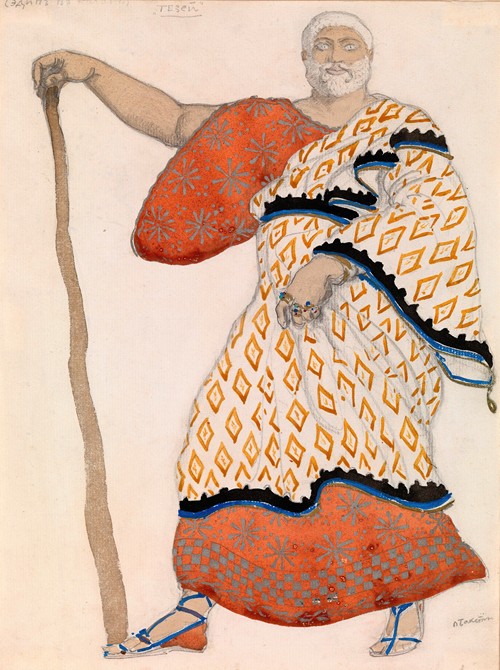 Costume Design for Theseus in ‘Oedipus at Colonus’ (1904)