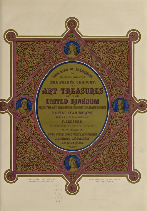 Art treasures of the United Kingdom Pl.01 (1858)