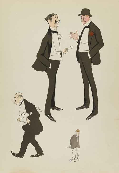 Baron de Spinoven, comte Pecci, M.Ephrussi de Constantinople, M.Ed. Dollfus