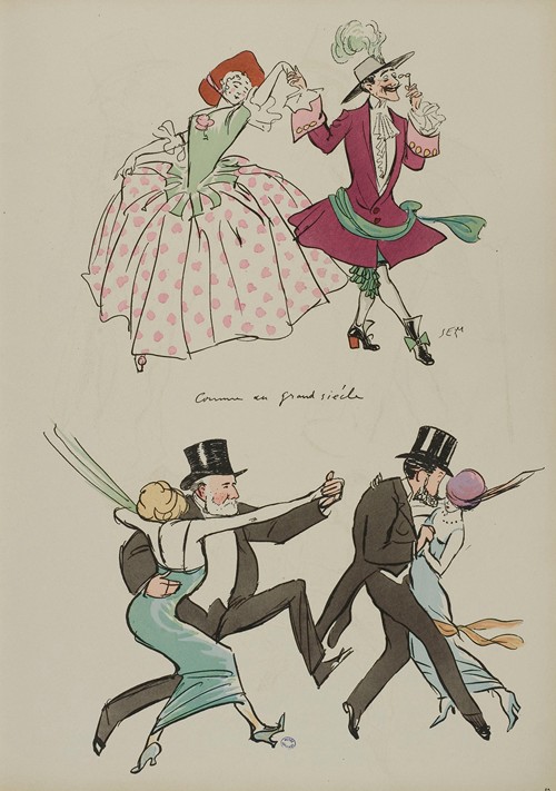 Comme au grand siècle ; Comte Bruno de Boisgelin, , Paul Aumont, Marquis Antoine de Gontaut-Biron