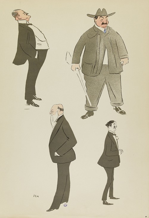 comte Sierstorpff, Walter Blake, inconnu, baron de Spinoven
