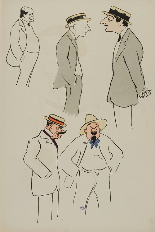 Eugène Letellier, M Fordyce, Henri Letellier, Lysée Denaint, Jacques Dhur